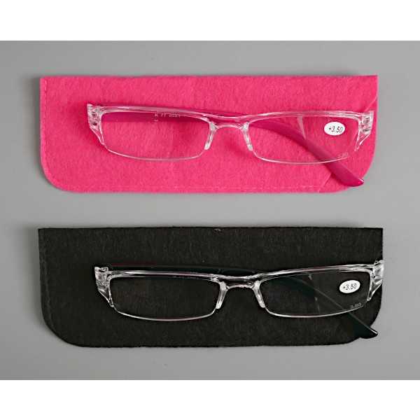 ケース付き老眼鏡 +3.5 ［色指定不可］ (100円ショップ 100円均一 100均一 100均)