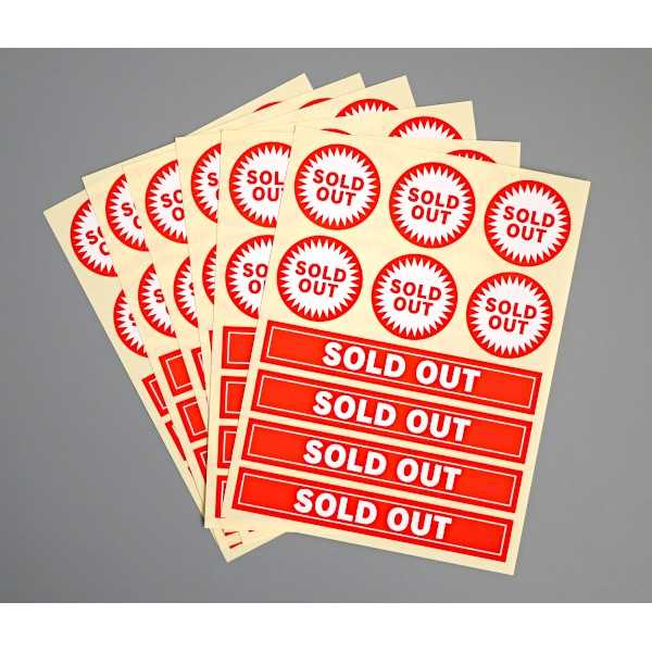 �������åȥ����� SOLD OUT 60���� (100�ߥ���å� 100�߶Ѱ� 100�Ѱ� 100��)