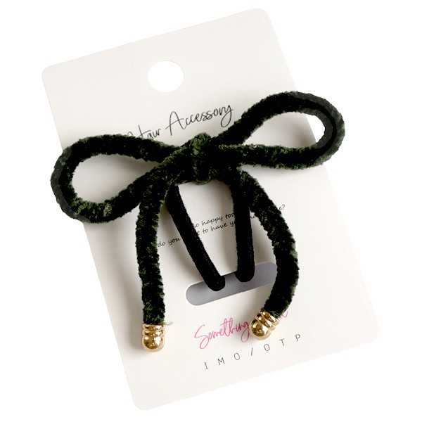 ポニー ベロアリボン ［色指定不可］ (100円ショップ 100円均一 100均一 100均)