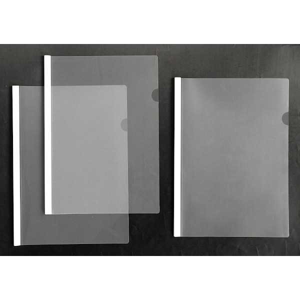 レールファイル A4サイズ対応 クリア 30.5×22cm 3枚入 (100円ショップ 100円均一 1...