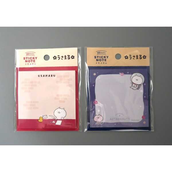 うさまる 付箋 30枚入 ［色柄指定不可］ (100円ショップ 100円均一 100均一 100均)