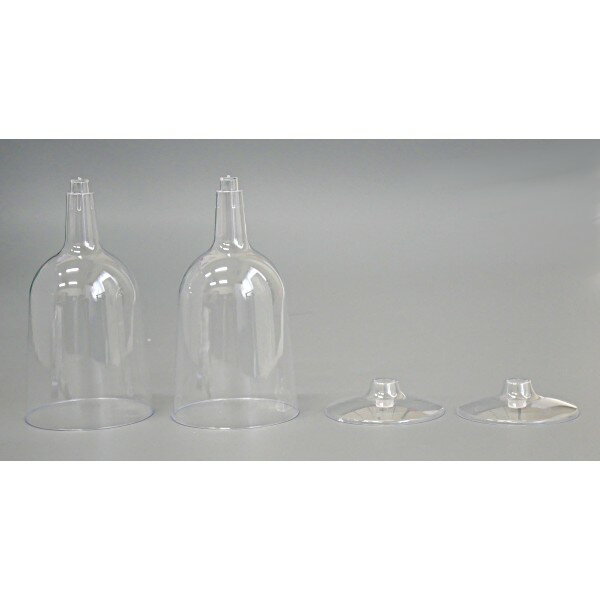 ワイン用クリアカップ 容量200ml 2個入 (100円ショップ 100円均一 100均一 100均)