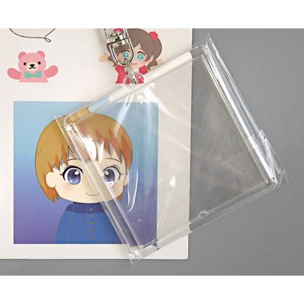 フォトキーホルダー スクエア大 (100円ショップ 100円均一 100均一 100均)