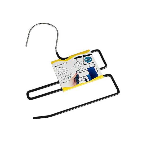 ネクタイ&ベルトハンガー 18×14.2cm (100円ショップ 100円均一 100均一 100均)