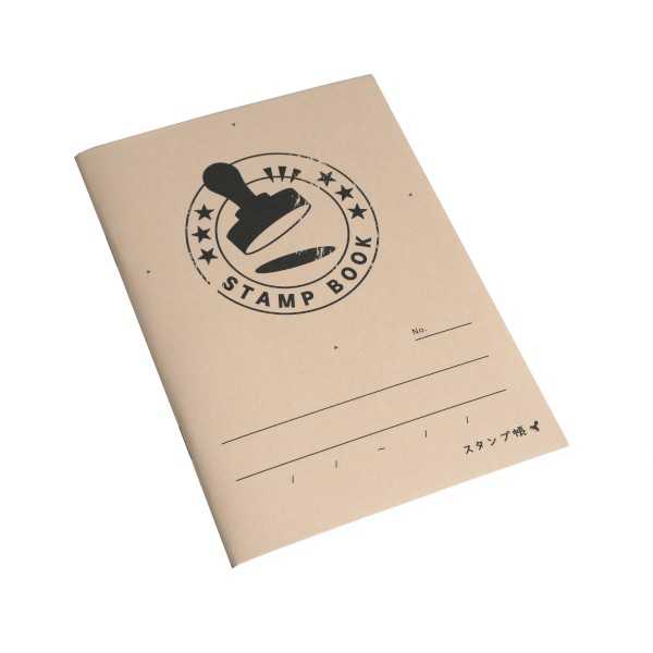 A6 スタンプ帳 40ページ (100円ショップ 100円均一 100均一 100均)