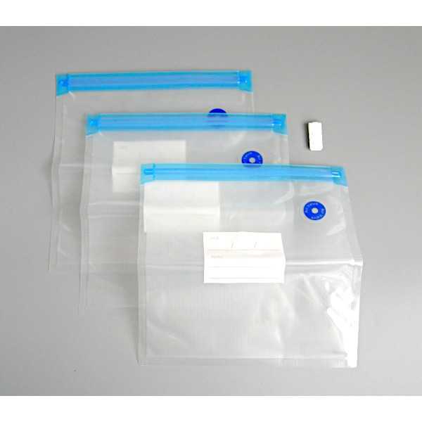 食品圧縮袋 22×21cm 3枚入 (100円ショップ 100円均一 100均一 100均)