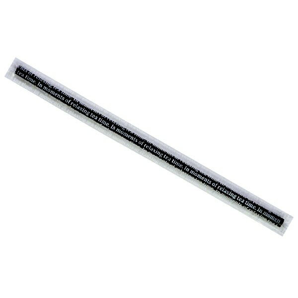 OPP袋入りフレックスストロー フォント柄 5...の紹介画像3