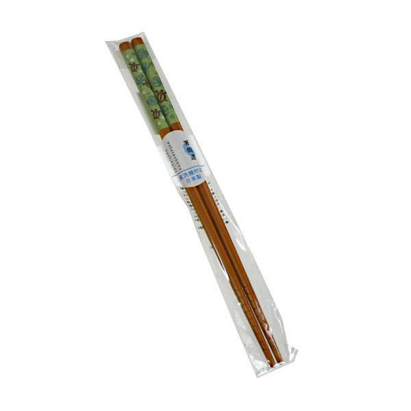 Chopsticks and Case - 箸 ホヌ&モンステラ 22.5cm ［色指定不可］