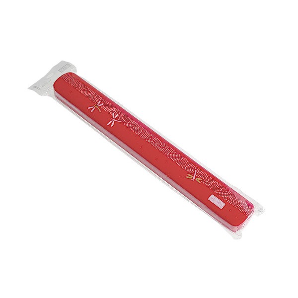 箸箱 花とんぼ レッド M (100円ショップ 100円均一 100均一 100均)