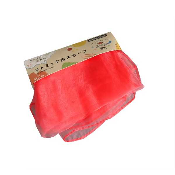 リトミック用スカーフ 60×60cm ［色指定不可］ (100円ショップ 100円均一 100均一 100均)