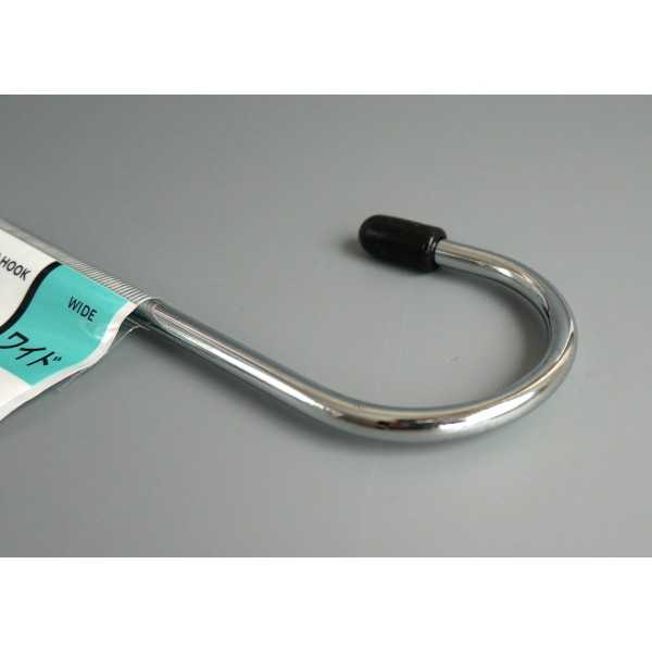 スチールS掛けフック ワイド(9.6×19.5cm) (100円ショップ 100円均一 100均一 100均)