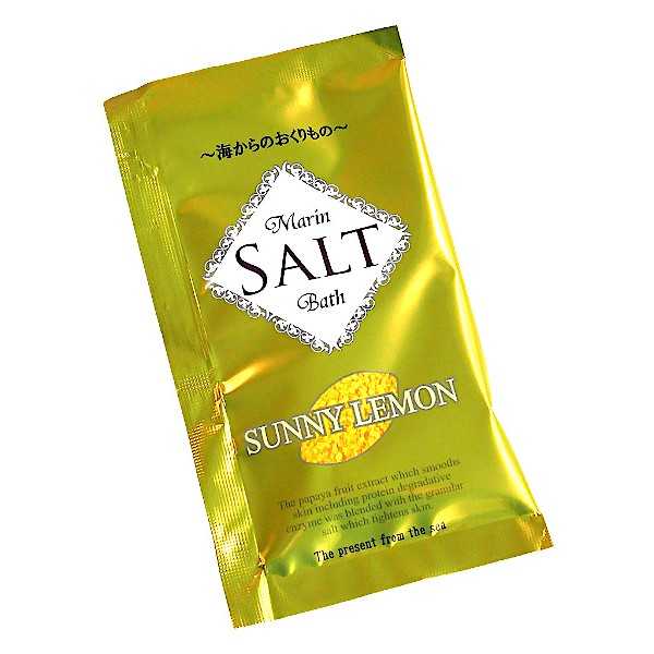 マリンバスソルト サニーレモンの香り 30g