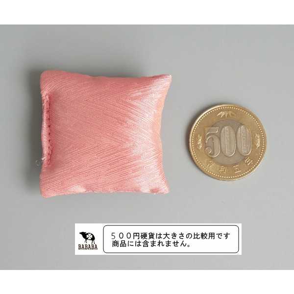 ミニチュアクッション サテン調 [色指定不可]...の紹介画像2