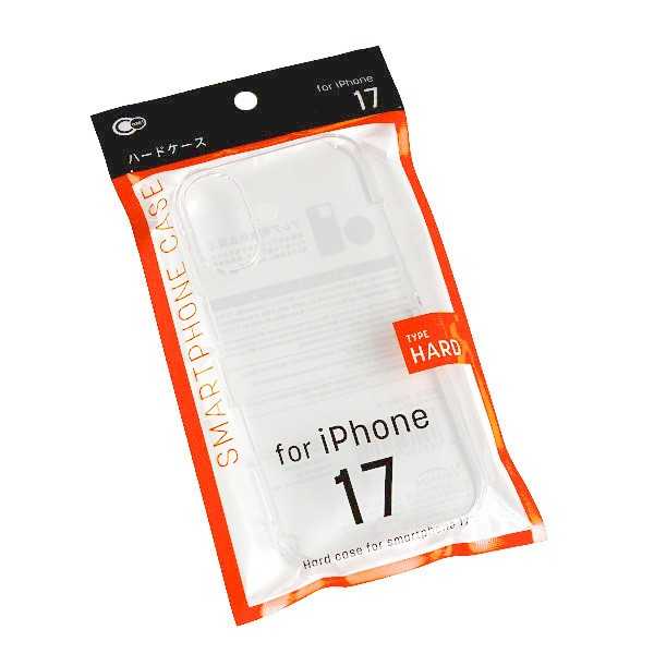 iPhone17用ケース ハードプレミアム (100円ショップ 100円均一 100均一 100均)