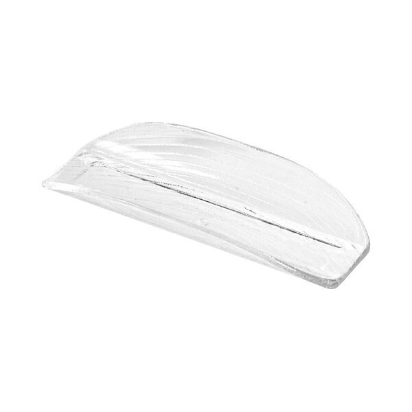 おしぼり受け クリア 全長16．8cm (100円ショップ 100円均一 100均一 100均)