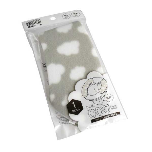 抗菌吸着便座シート 雲柄