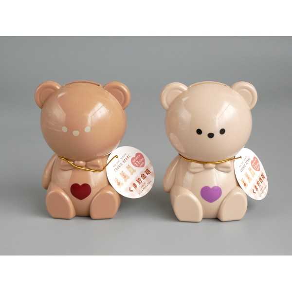 くま貯金箱 12×8.5×8cm [色指定不可...の紹介画像2