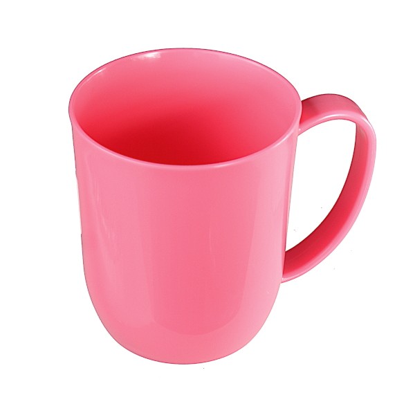 カラフルマグ ピンク 容量300ml (100円...の商品画像