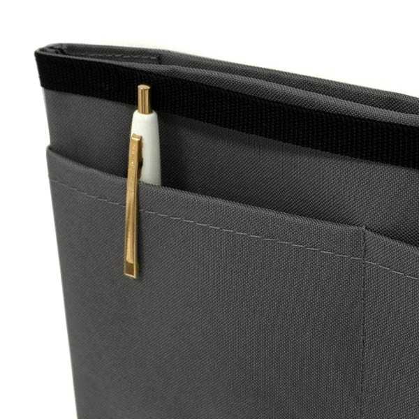 バッグインバッグ タテ グレー 30×25cmの紹介画像3