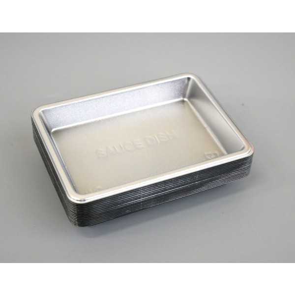 使い捨て薬味・タレ皿 角型 7.5×5.5cm 15個入 (100円ショップ 100円均一 100均一 100均) 3