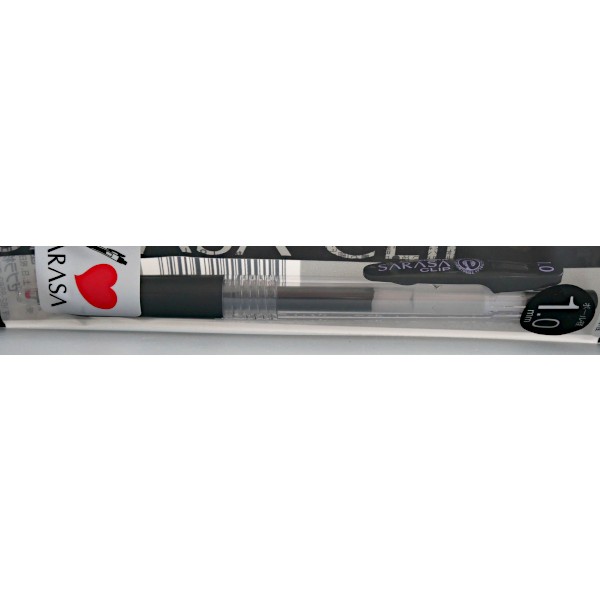 100円雑貨&日用品卸-BABABAのサラサクリップ ジェルボールペン 1.0mm 黒 (100円ショップ 100円均一 100均一 100均)｜アングル3