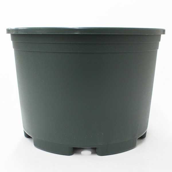 プラスチックプランター 丸型 大 直径20×14cm (100円ショップ 100円均一 100均一 100均)