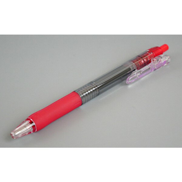 ゼブラ タプリクリップ 油性ボールペン 1.6mm 赤 (100円ショップ 100円均一 100均...