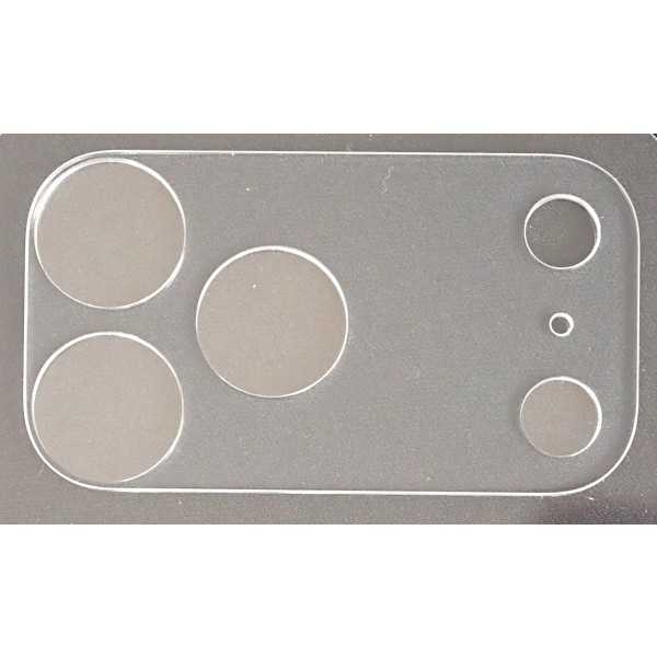 iPhone17ProMax用カメラ保護クリアカバー (100円ショップ 100円均一 100均一 100均)