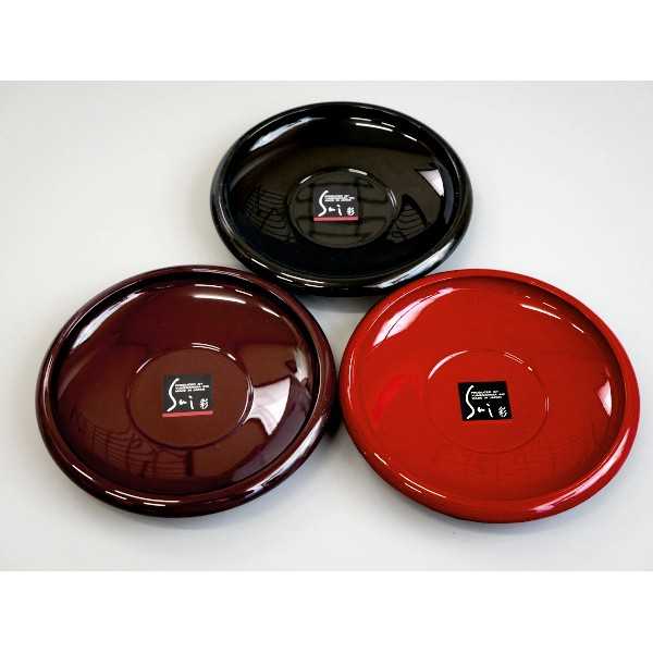 4.0丸茶托 彩 ［色指定不可］ (100円ショップ 100円均一 100均一 100均)