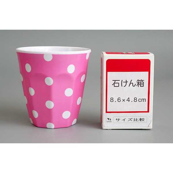 DOTTS メラミンタンブラー ピンク 容量270ml 2個入