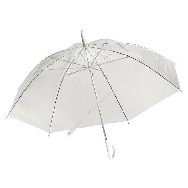 Vinyl umbrella, PE umbrella, transparent, 50cm