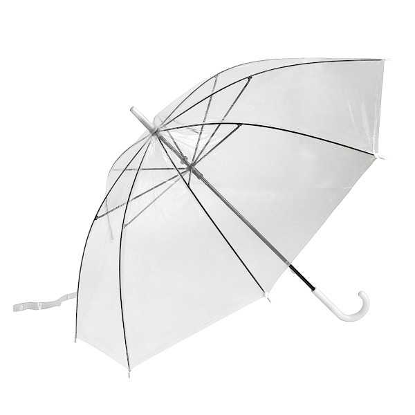 Transparent vinyl umbrella, 48cm
