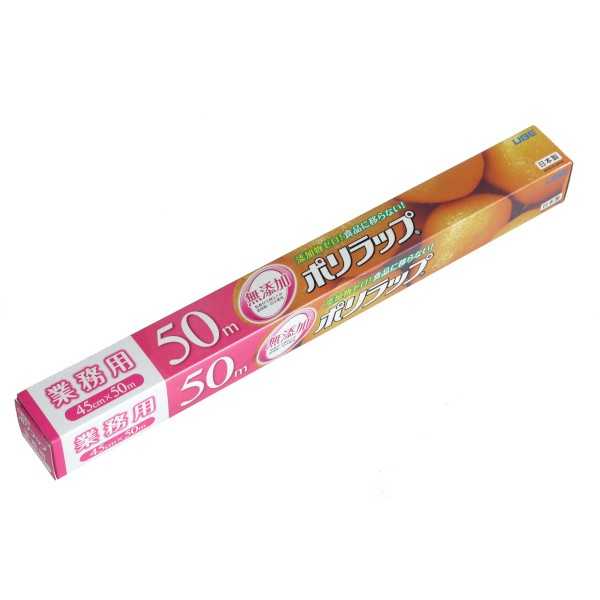 食品用ラップです。無添加のポリエチレン素材を使用しております。燃やしても塩素系ガスやダイオキシンが発生しません。添加物ゼロで食品に移りません。冷凍保存から電子レンジまでお使いいただけます。※油性の強い食品を直接包んで電子レンジに入れないでください●サイズ(約)・450mm×長さ50m●耐熱110度/耐冷-70度●材質・ポリエチレン●用途・食品用ラップ フィルム 食品 保存 収納 包装●キーワード・らっぷ ふぃるむ しょくひん ほぞん しゅうのう ほうそう●シリーズ名・ポリラップ●品名・ポリラップ 45cmX50m 業務用●品番・★●JAN・4904701045529●メーカー名・宇部フイルム(株)●管理単位・30個●入数・1個