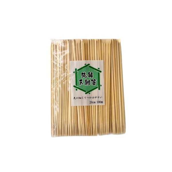 割箸、100膳入りです。孟宗竹でできた先細天削箸です。箸先が細く食材をつかみやすくなっております。※天然素材の為、形や色の違い、欠け(傷や窪み)等有り●1膳のサイズ(約)・240mm●材質・天然竹●用途・割箸 箸 食事 アウトドア BBQ キッチン●キーワード・わりばし はし しょくじ あうとどあ きっちん●品名・竹天削 24cm 先細 100膳●JAN・4903673616560●メーカー名・(株)まるわ●管理単位・30個●入数・100膳