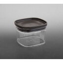 保存容器 乾物入れ 275ml ブラック (100円ショップ 100円均一 100均一 100均)