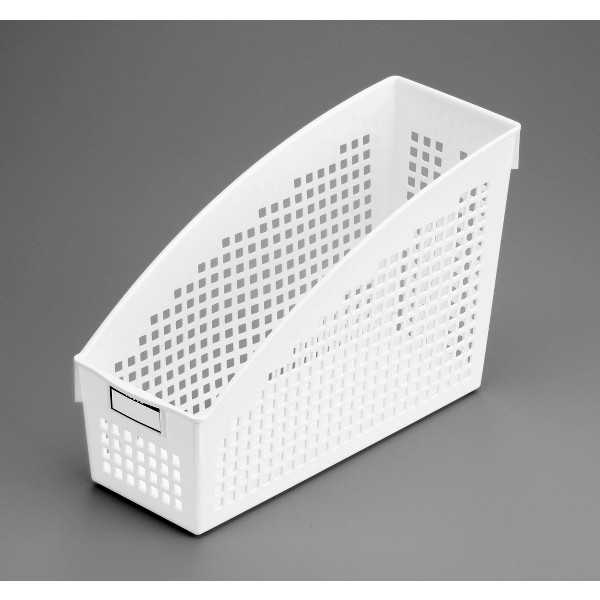 ネームスタンド A4 ホワイト 10.4×27×高さ17.8cm