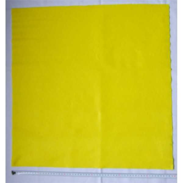 洗えるカラーフェルト 黄 60×60cm bababa-10006256 100円雑貨&日用品卸-BABABA サンプル画像3