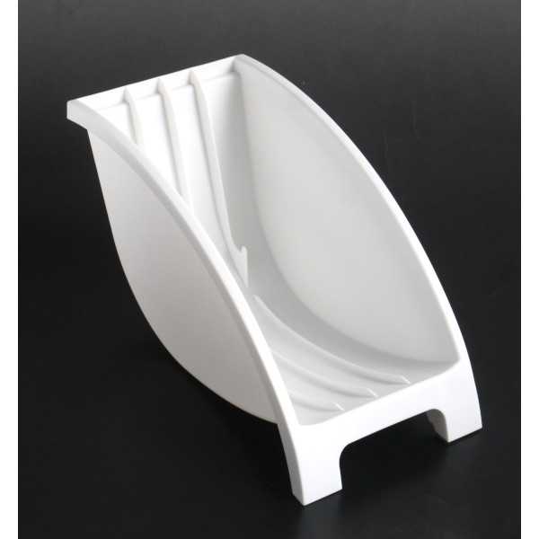ディッシュスタンド スタンダード ホワイト 120×23.4×高さ13.1cm bababa-10024504 100円雑貨&日用品卸-BABABA サンプル画像3