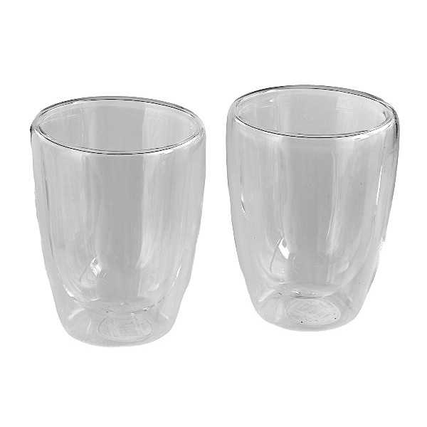 ダブルウォールグラス、2個入りです。二重構造で保温・保冷も抜群です。冷たい飲み物を入れても水滴が付きにくいです。外側が熱くなりにくく持ちやすいです。※直火・オーブン・電子レンジ・食洗機 非対応※焼き物の為、傷や凹み等がある場合有り※塗り斑や塗料が玉になっている場合有り●1個のサイズ(約)・直径86×高さ113mm●1個の容量(約)・300ml●耐熱120度●材質・耐熱ガラス●用途・ガラス グラス コップ ドリンク 食器 キッチン●キーワード・がらす ぐらす こっぷ どりんく しょっき きっちん●品名・rondダブルウォールグラス300ml2P●JAN・4546490310374●メーカー名・(株)リビング●管理単位・12個●入数・2個