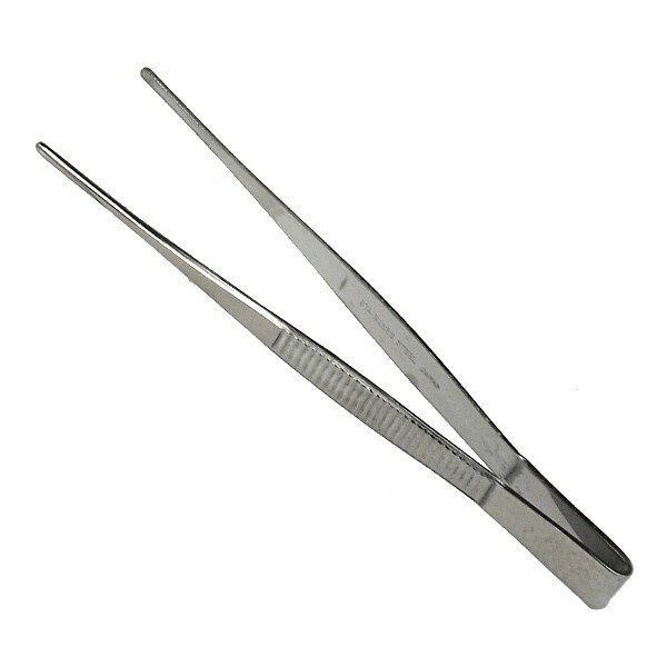 ピンセット 直型 12.5cm (100円ショップ 100円均一 100均一 100均)