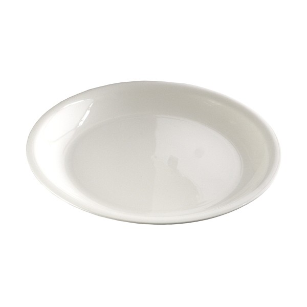 レンジ大皿 白 直径25.8cm