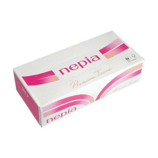 プレミアムソフトティッシュ ネピア 180組(360枚)入 ※訳あり品 ［色指定不可］