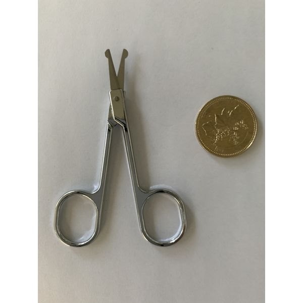鼻毛切りハサミ (100円ショップ 100円均一 100均一 100均)
