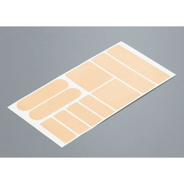 肌に貼れるメモシール 10枚入 (100円ショップ 100円均一 100均一 100均)