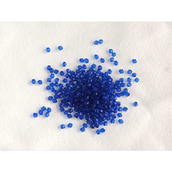 ビーズ ソロバン型 4mm 紺 7g (100円ショップ 100円均一 100均一 100均)