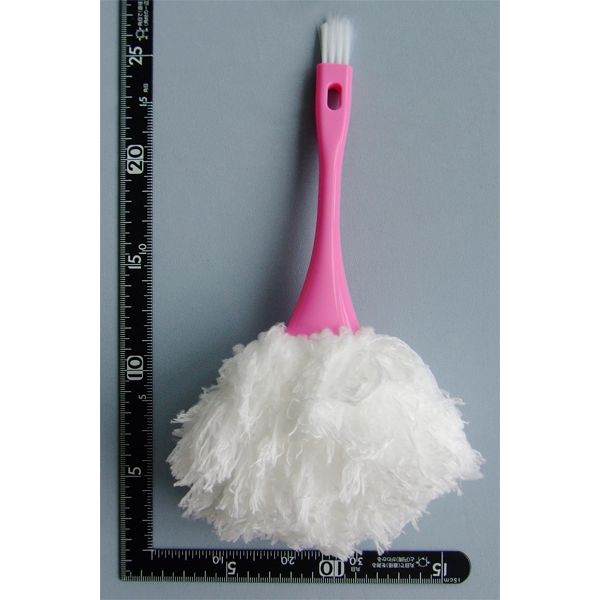 2WAYブラシ 全長23cm ［色指定不可］ (100円ショップ 100円均一 100均一 100均)