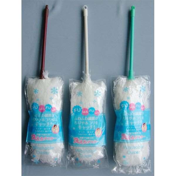 洗えるダスター 全長48cm ［色指定不可］ (100円ショップ 100円均一 100均一 100均)