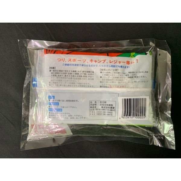 保冷剤 防カビ・抗菌加工 2個入 (100円ショップ 100円均一 100均一 100均)