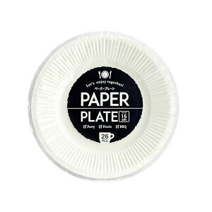 紙皿 直径15cm 26枚入