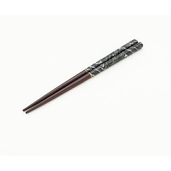 箸 銀氷 黒 16．5cm (100円ショップ 100円均一 100均一 100均)